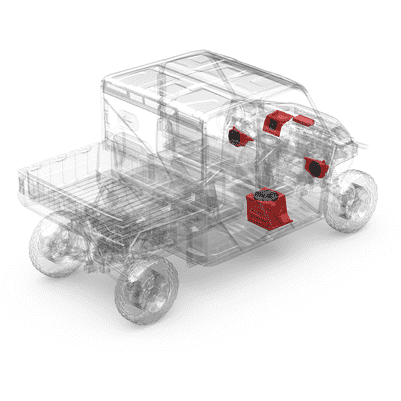 Polaris Ranger XP 1000 Stage 3 Audio System