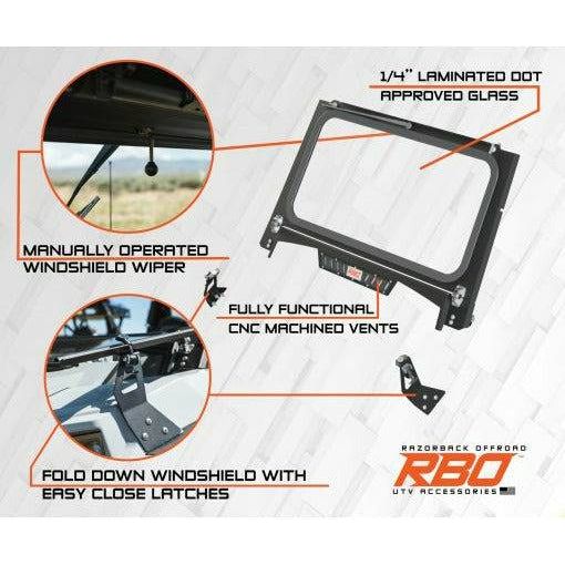 Polaris RZR Trail Windshield & Roof Baja Package