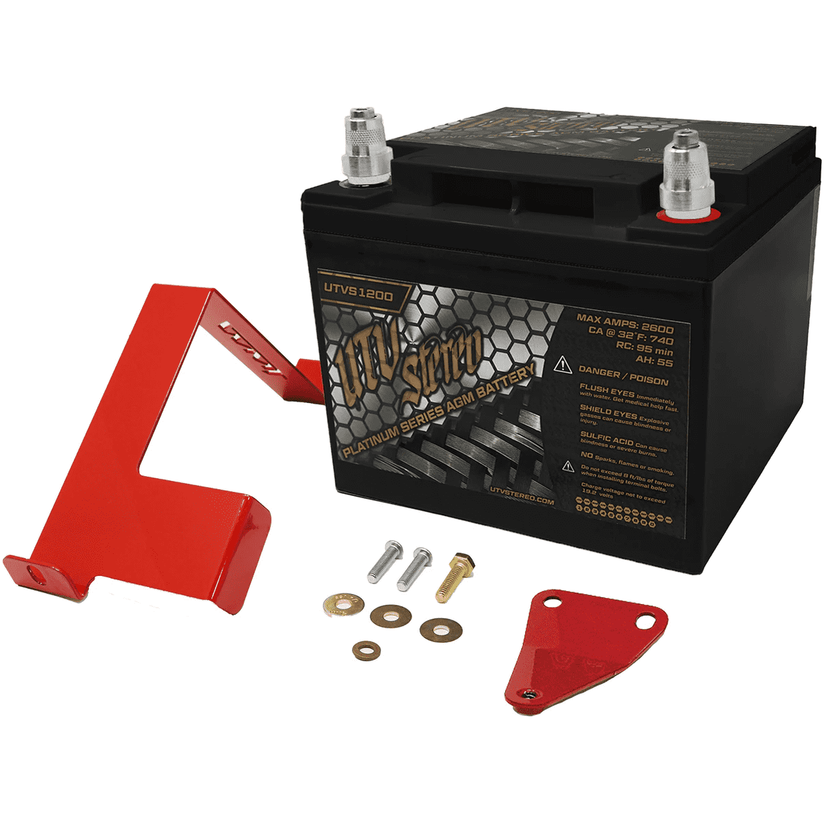 Can Am X3 Big Battery Kit