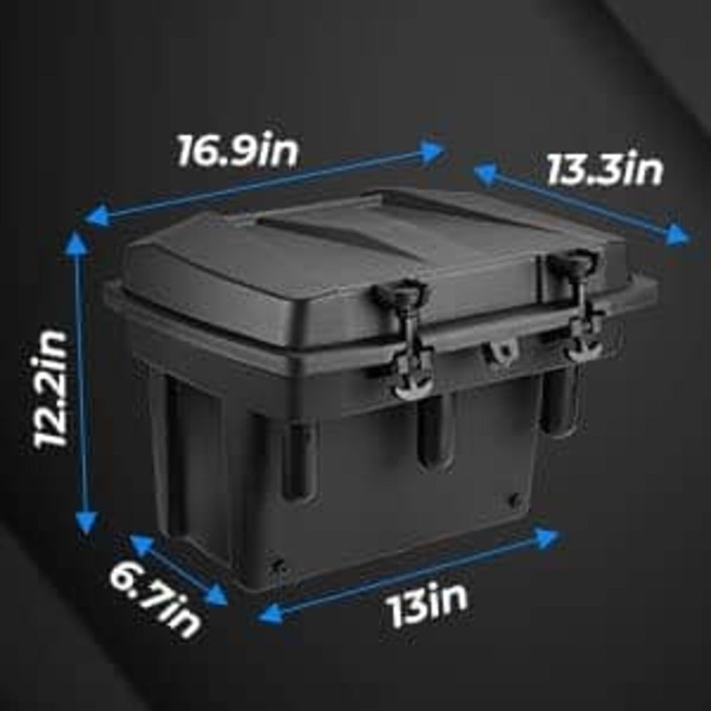 Kemimoto '13-'24 Polaris Ranger/General 21 L Classified Tool Box