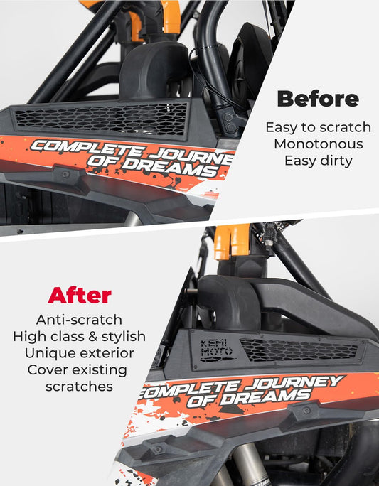 Kemimoto '14-'23 RZR XP 1000/ 4 1000 Side Vent Covers