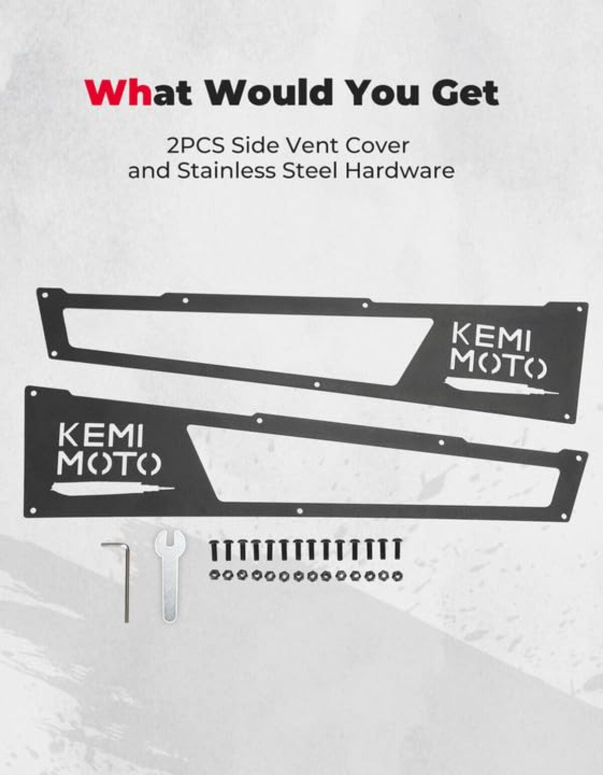 Kemimoto '14-'23 RZR XP 1000/ 4 1000 Side Vent Covers