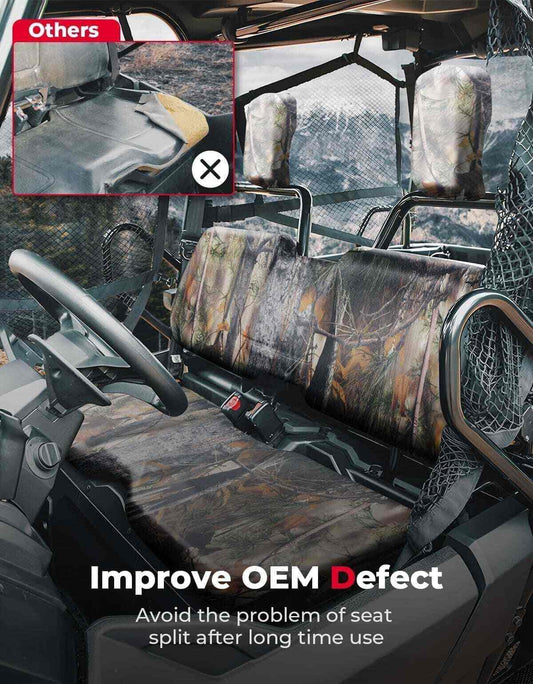 Kemimoto '14-'24 Honda Pioneer 700 Camo Seat Covers