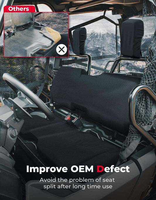 Kemimoto '14-'24 Honda Pioneer 700 Seat Covers