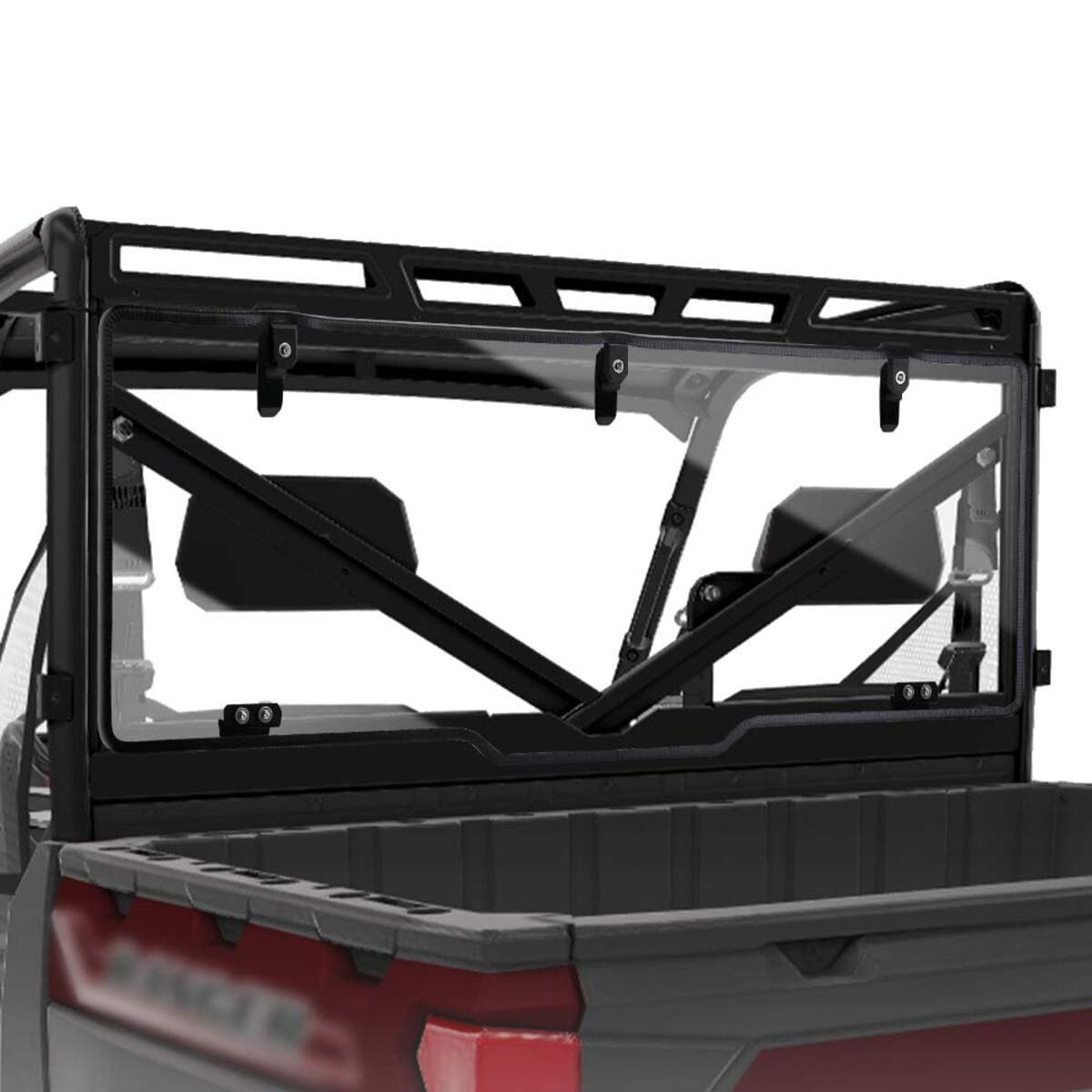 Kemimoto '15-'24 Polaris Ranger XP 1000 Rear Windshield Hard Tool