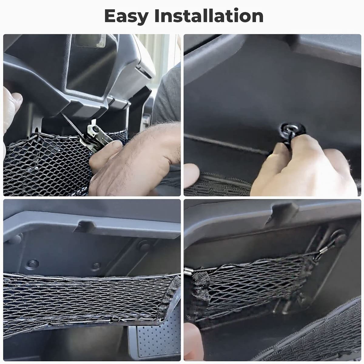 Kemimoto '16-'23 Honda Pioneer 1000 Under Dash Storage