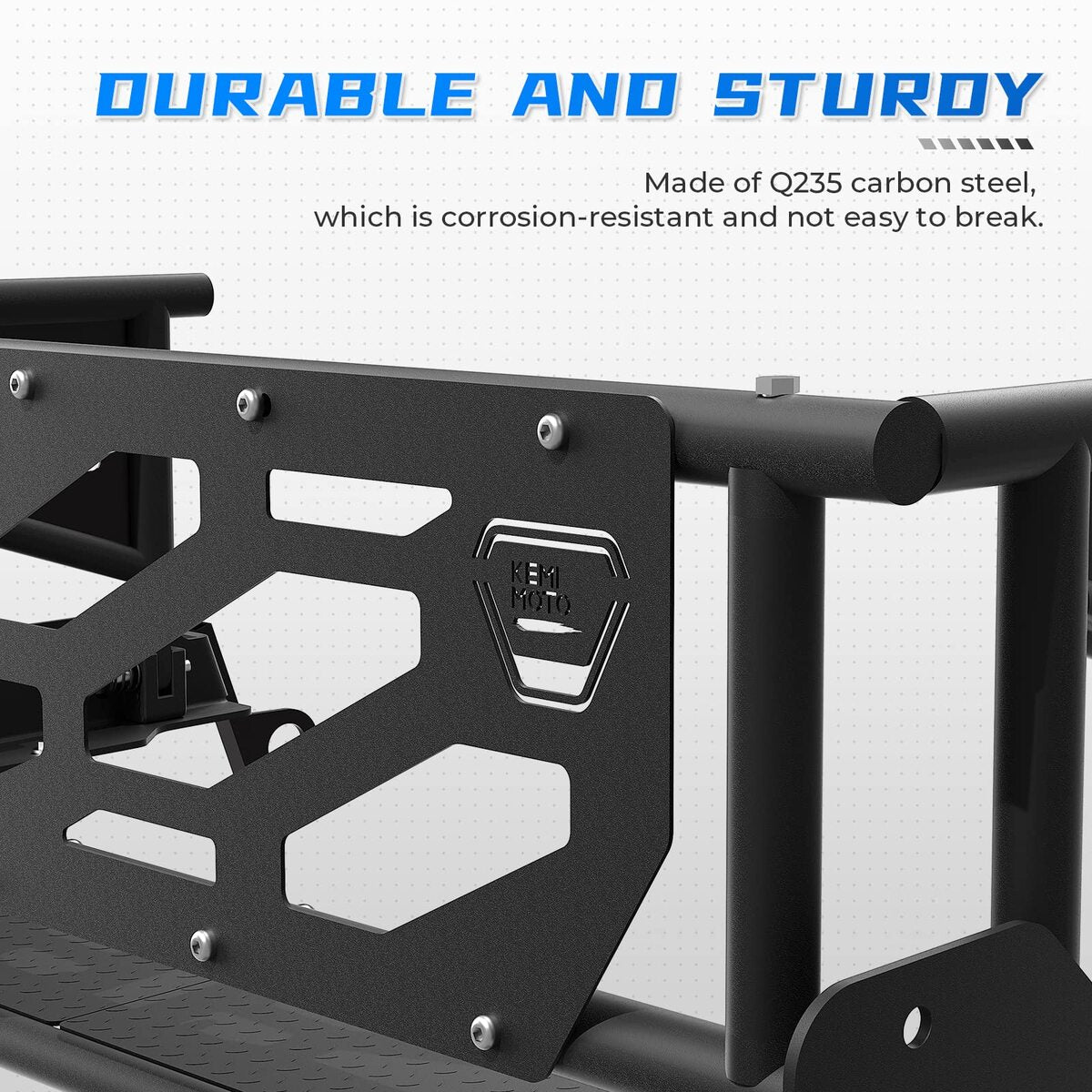 Kemimoto '16-'23 Honda Pioneer Rear Cargo Bed Extender