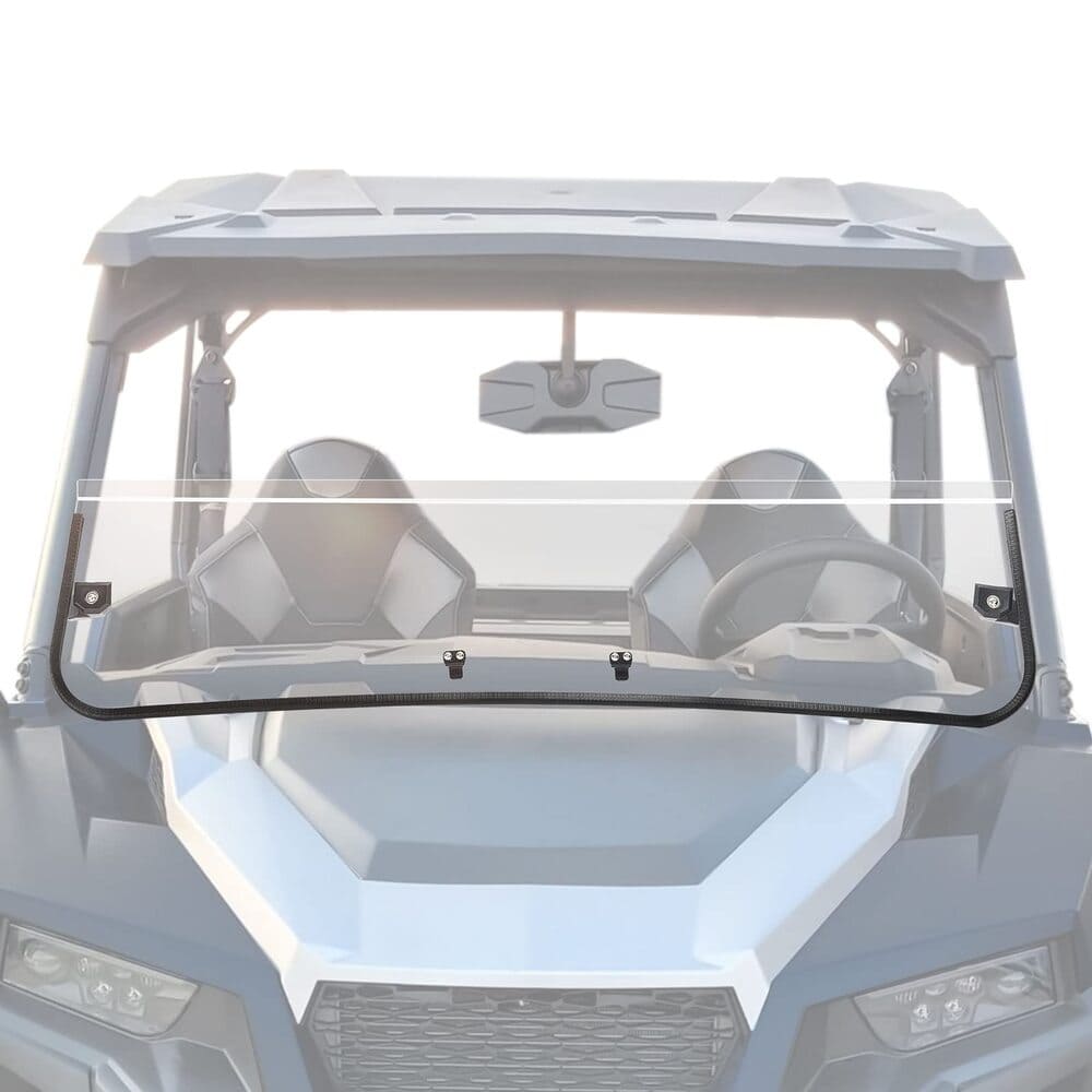 Kemimoto '16-'24 Polaris General Half Windshield