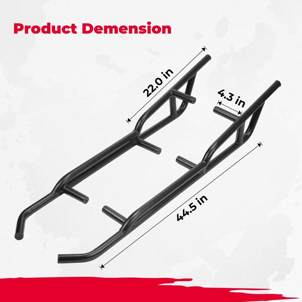 Kemimoto '17-'24 Can-Am Maverick X3 Nerf Bars Rock Sliders