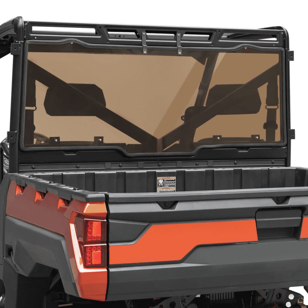 Kemimoto '17-'24 Polaris Ranger Tint Anti UV Rear Windshield