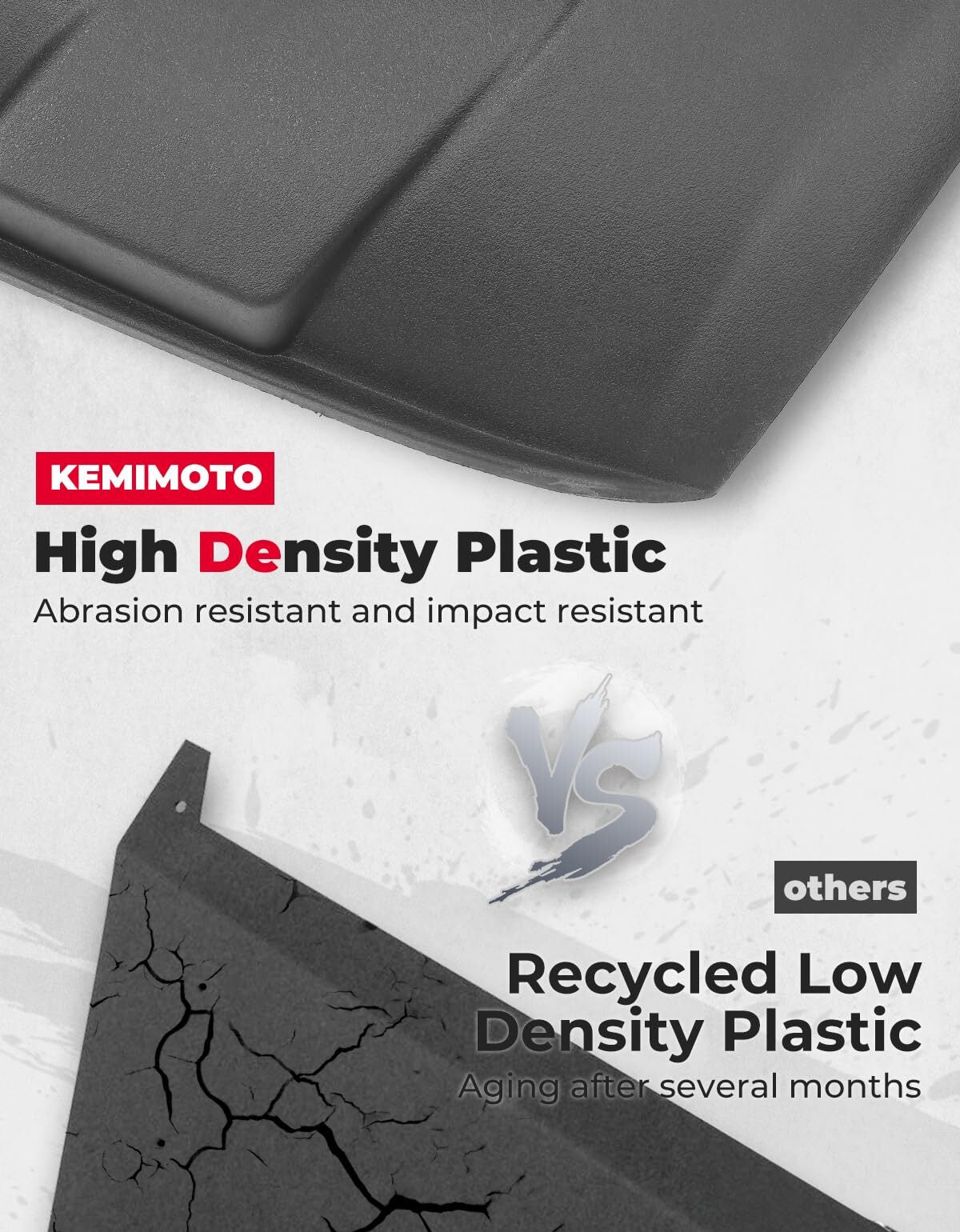 Kemimoto '17-'24 Polaris Ranger XP 1000 Crew 6-Seat Crew Roof Top Hard