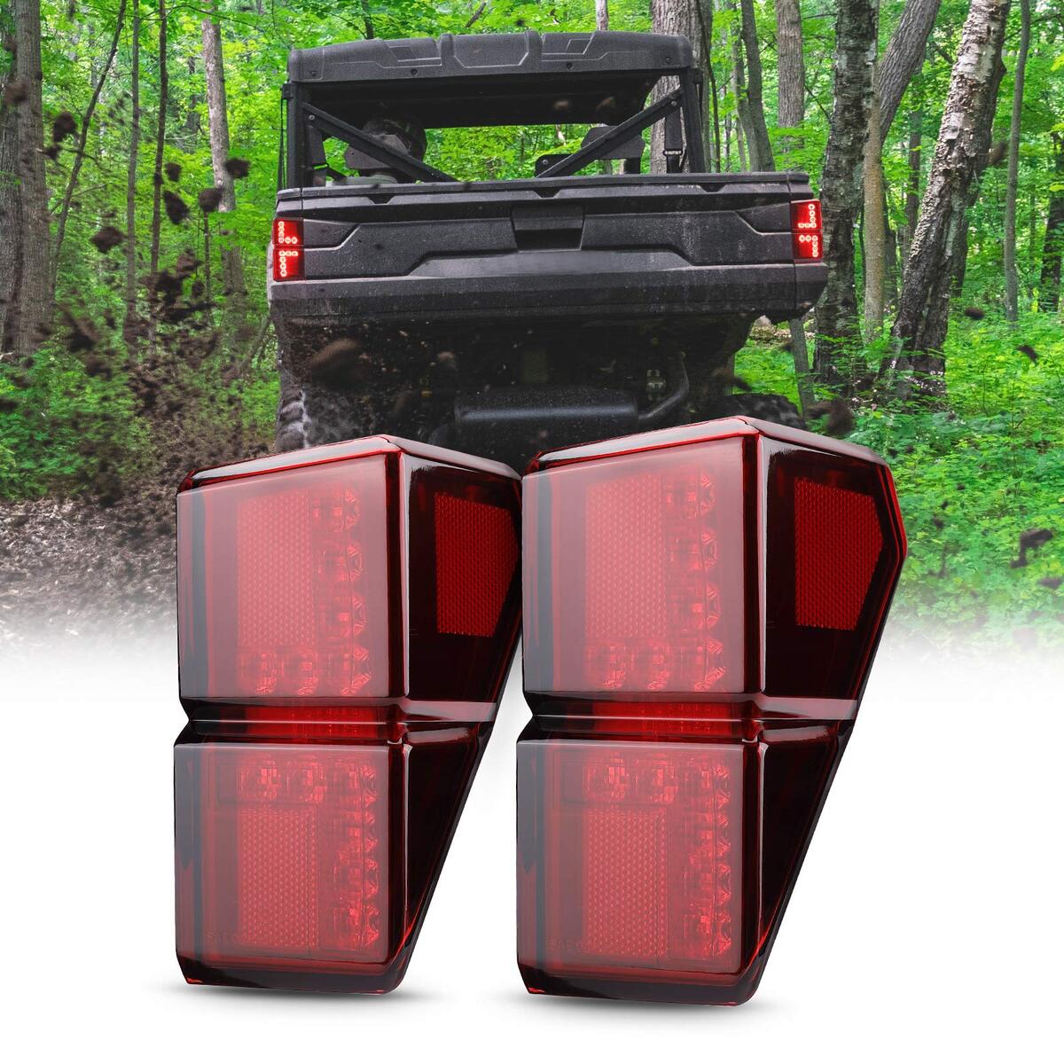 Kemimoto '18-'24 Polaris Ranger 1000 XP/ Crew Tail Lights