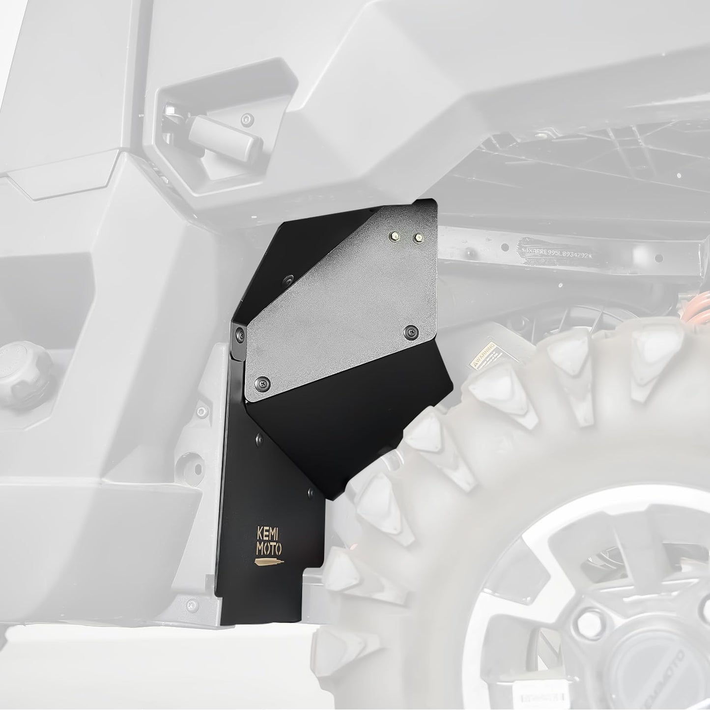 Kemimoto '18-'24 Polaris Ranger XP 1000/Crew 1 Pair Rear Fender Flares