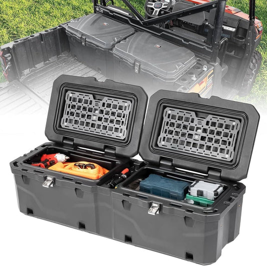 Kemimoto '18-'24 Polaris Ranger XP 1000 UTV Bed Box 29GAL