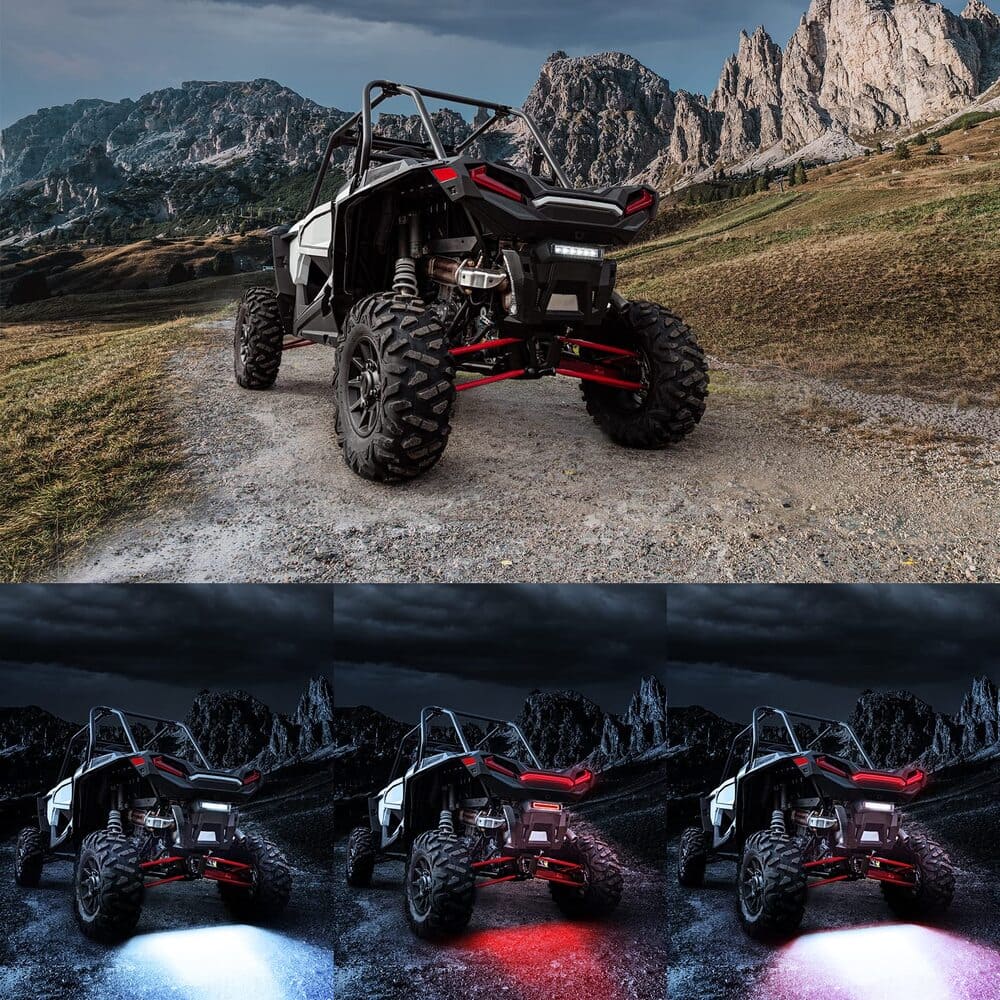 Kemimoto '19-'23 Polaris RZR XP 1000/XP 4 Turbo 1680LM LED Rear Tail Light