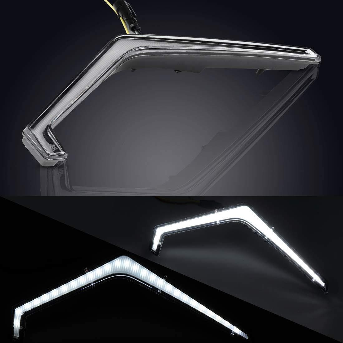 Kemimoto '19+ Polaris RZR XP 1000/ Turbo S UTV Front Turn Fang Light Set Fit