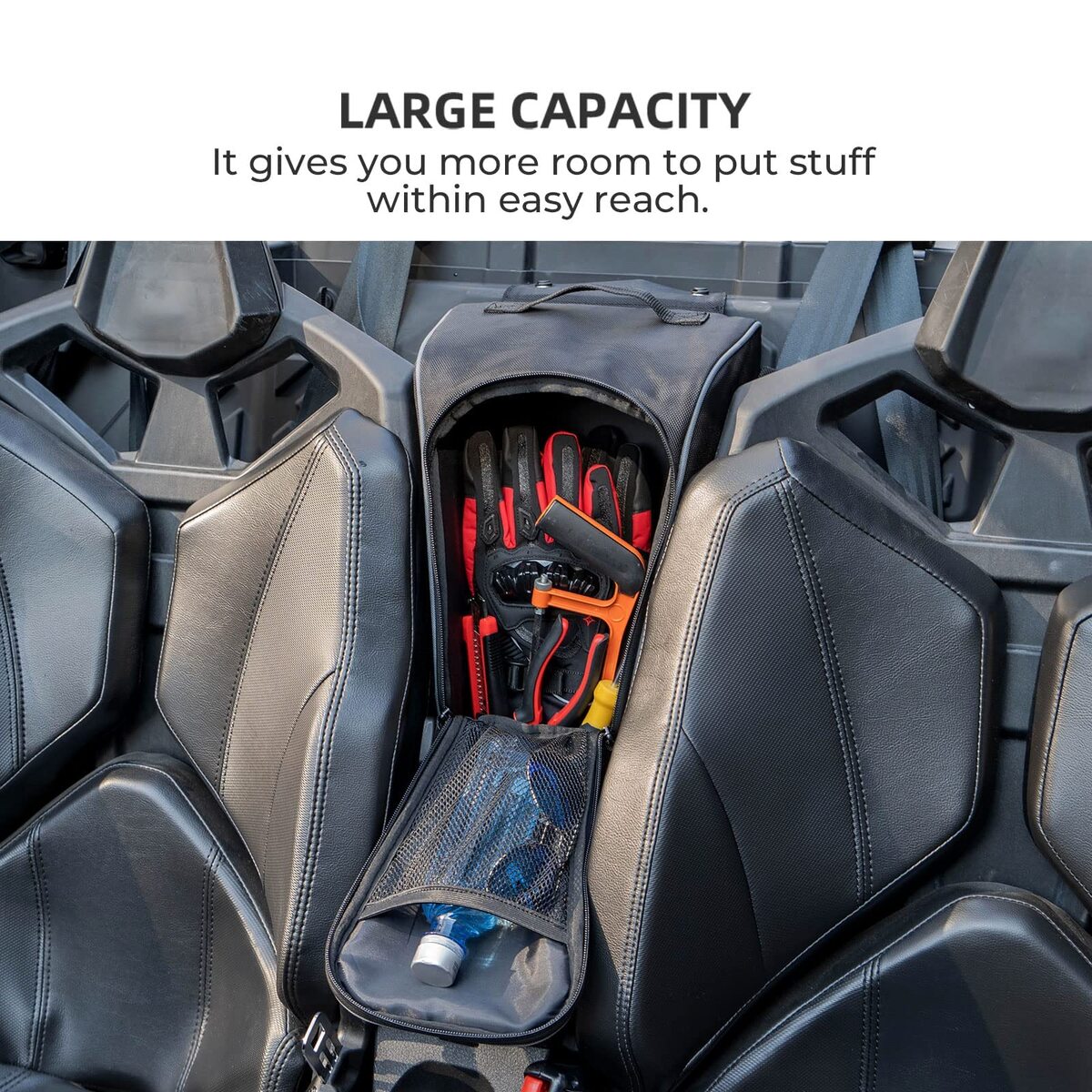 Kemimoto '20-'24 Polaris RZR PRO XP 1680D Door Bags & Center Bag