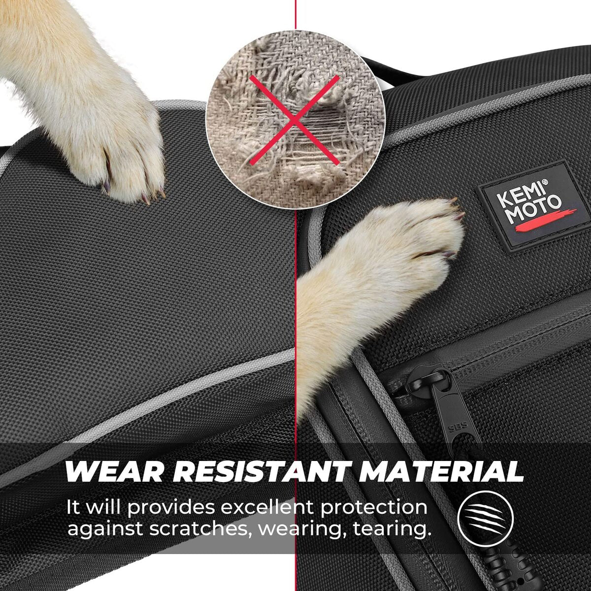 Kemimoto '20-'24 Polaris RZR PRO XP 1680D Door Bags & Center Bag