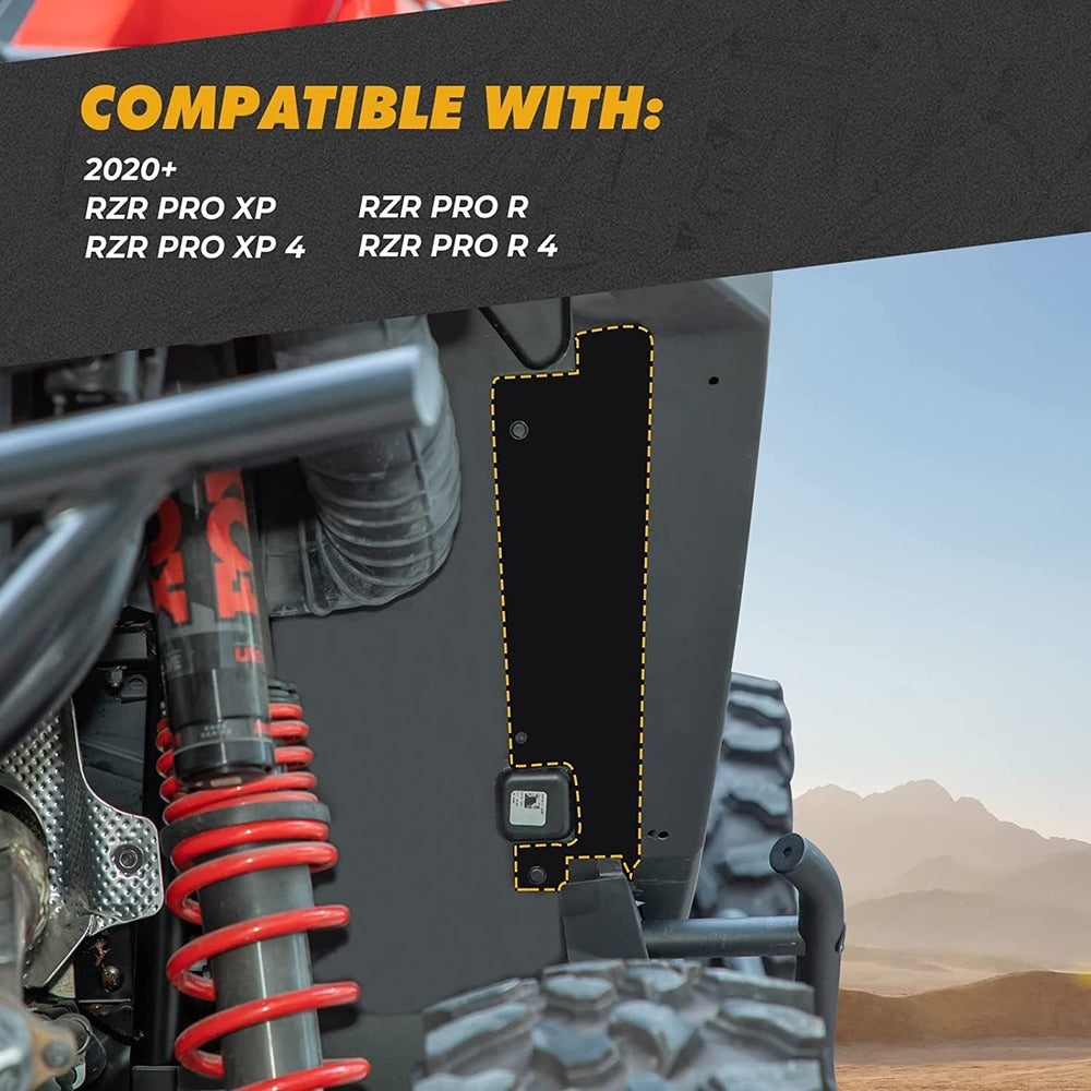 Kemimoto '20-'24 Polaris RZR PRO XP Fender Flares
