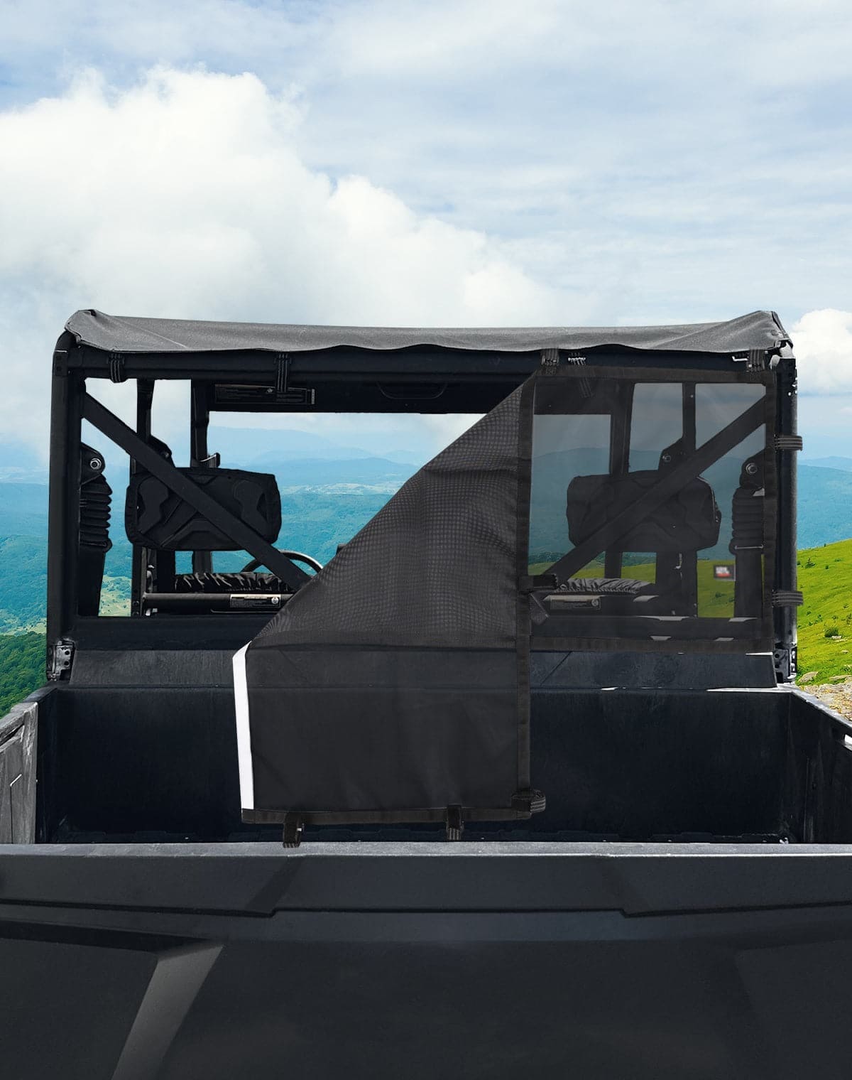 Kemimoto '20-'24 Tracker 800SX & Crew Rear Window Net