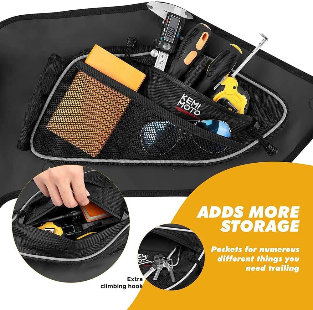 Kemimoto 2020+ Polaris RZR Pro XP 4 Rear Door Bags