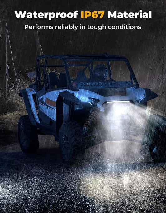 Kemimoto 2024+ Polaris RZR XP 1000 /4 Front Light Chasing Color Light