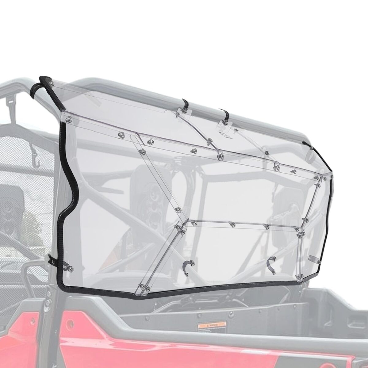 Kemimoto '23-'24 Honda Pioneer 1000-6 Rear Windshield