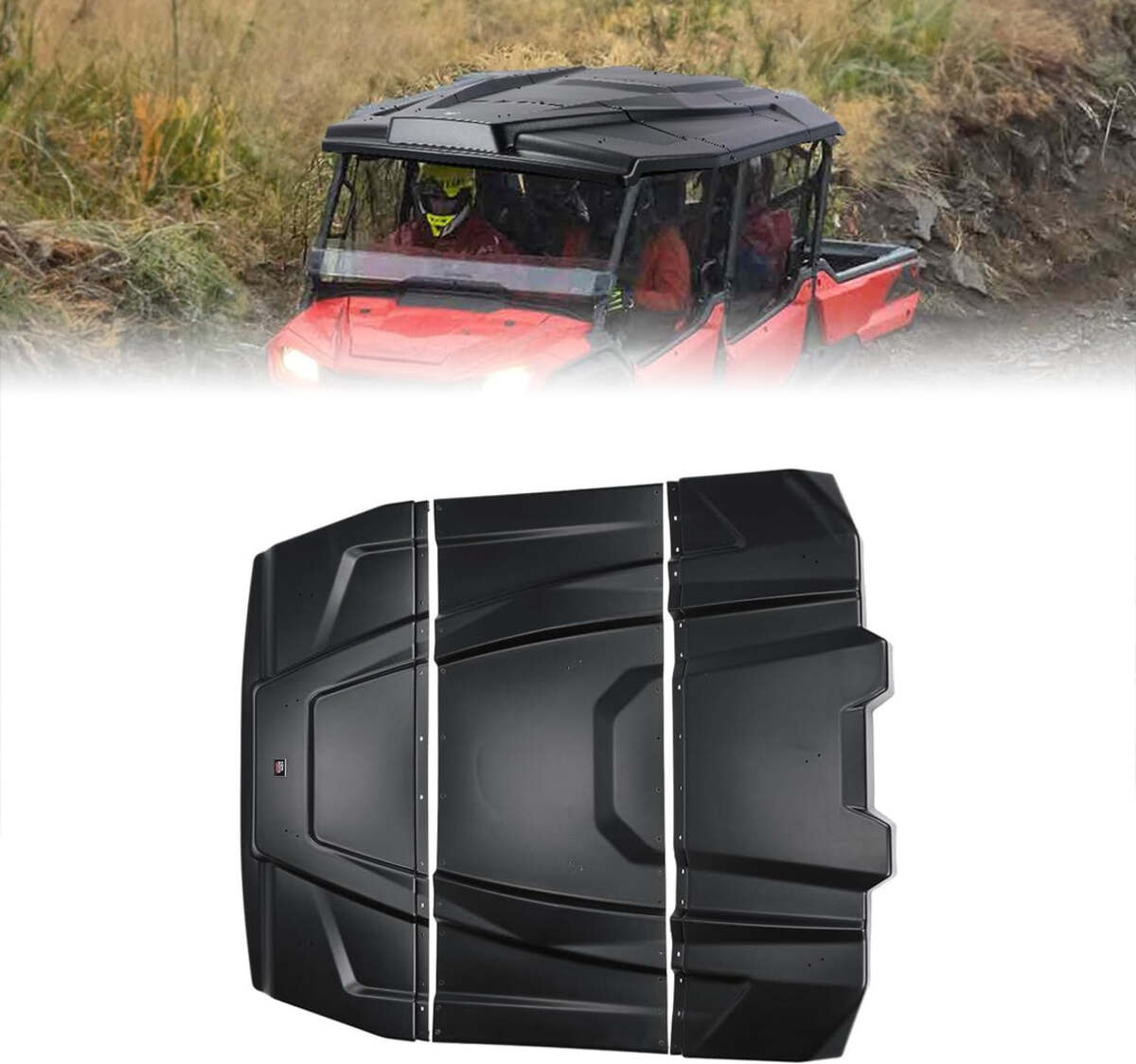 Kemimoto '23+ Honda Pioneer 1000-6 Plastic Hard Roof