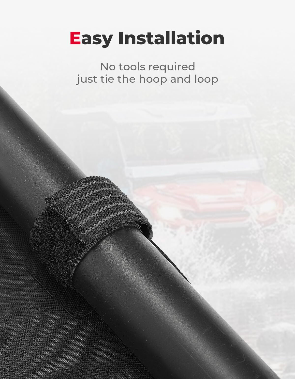 Kemimoto '23 Honda Pioneer 1000-6 Soft Top Water-Resistant Roof Top
