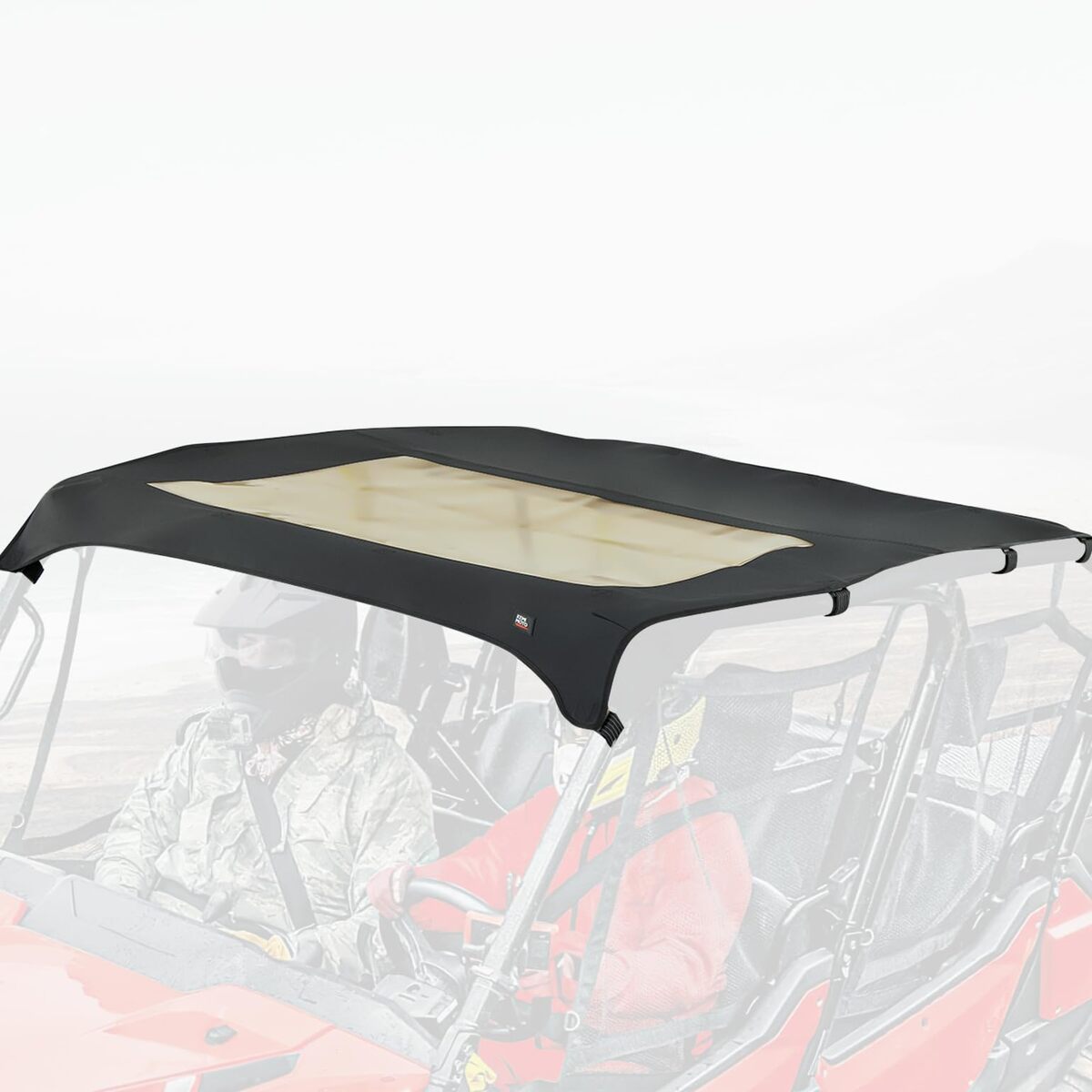 Kemimoto '23 Honda Pioneer 1000-6 Soft Top Water-Resistant Roof Top