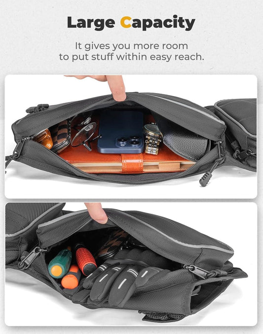 Kemimoto '24+ Polaris RZR XP 1000/4 1000 Front Door Bag