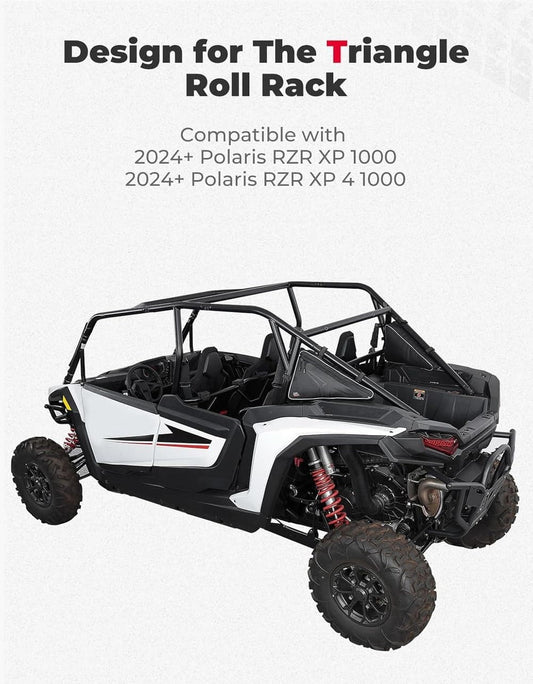 Kemimoto '24+ Polaris RZR XP 1000/4 1000 UTV Storage Bags Side Tool Bags