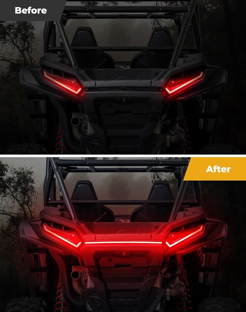 Kemimoto '24 Polaris RZR XP 1000 Tail Lights
