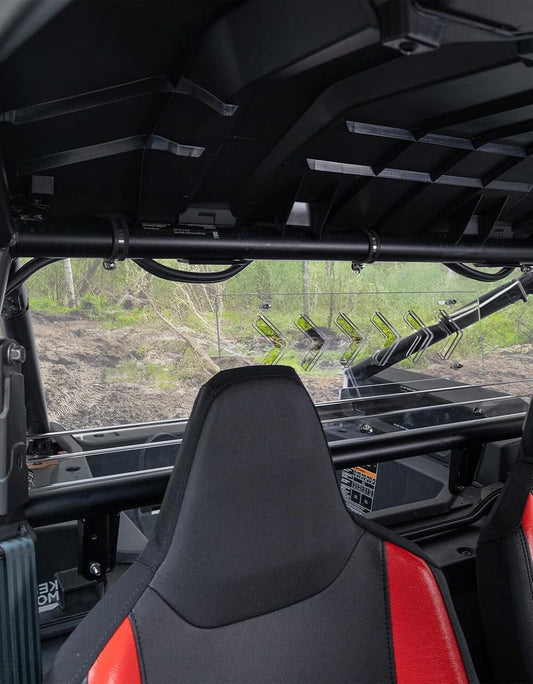 Kemimoto '24+ Polaris RZR XP 1000 Vented Clear Rear Windshield