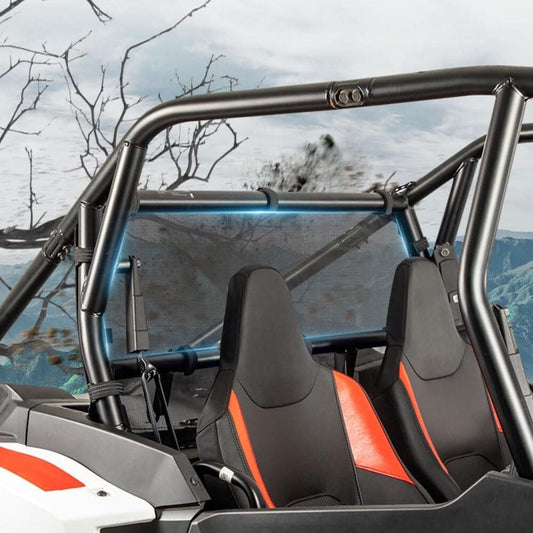 Kemimoto '24 Polaris RZR XP/XP 4 1000 Rear Window Net Soft Ventilated Window