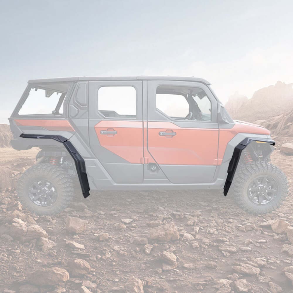 Kemimoto '24+ Polaris Xpedition XP/XP5 Front & Rear Fender Flares