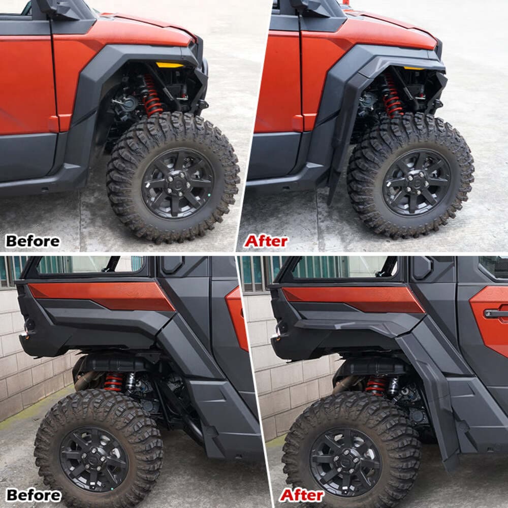 Kemimoto '24+ Polaris Xpedition XP/XP5 Front & Rear Fender Flares