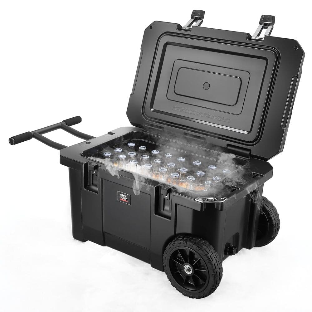 Kemimoto 45 Qt Portable Cooler with Wheels