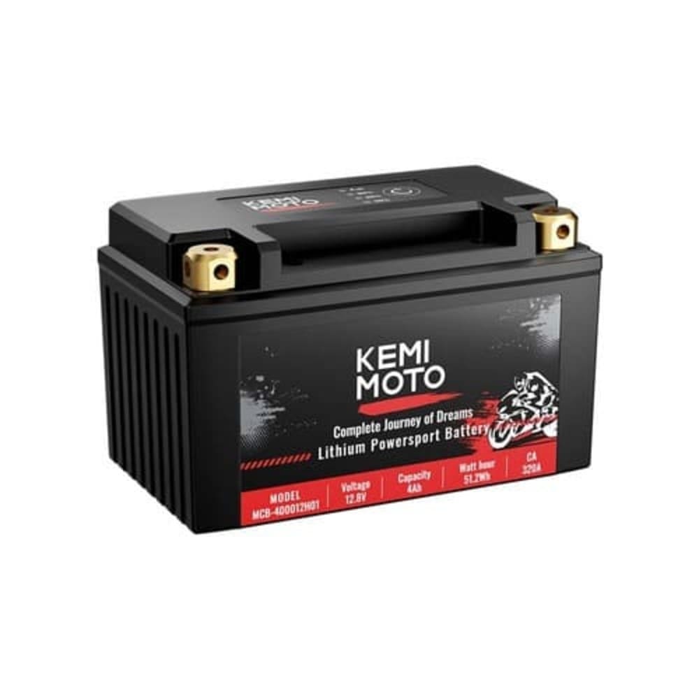 Kemimoto ATV/ UTV Life Po4 12v/4Ah Lithium Battery