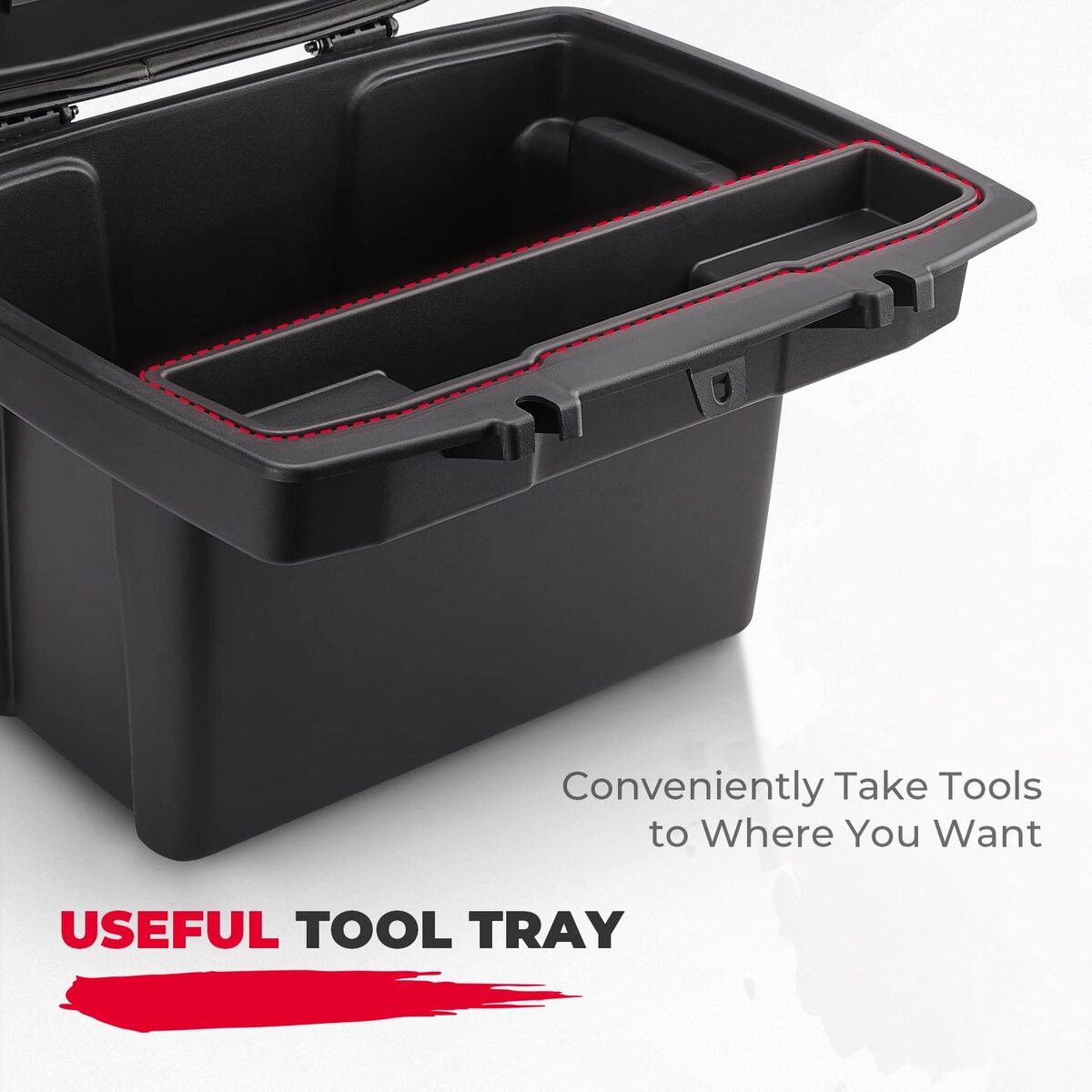 Kemimoto Can Am Defender 20L Cargo Storage Box & Center Underseat Storage Bin