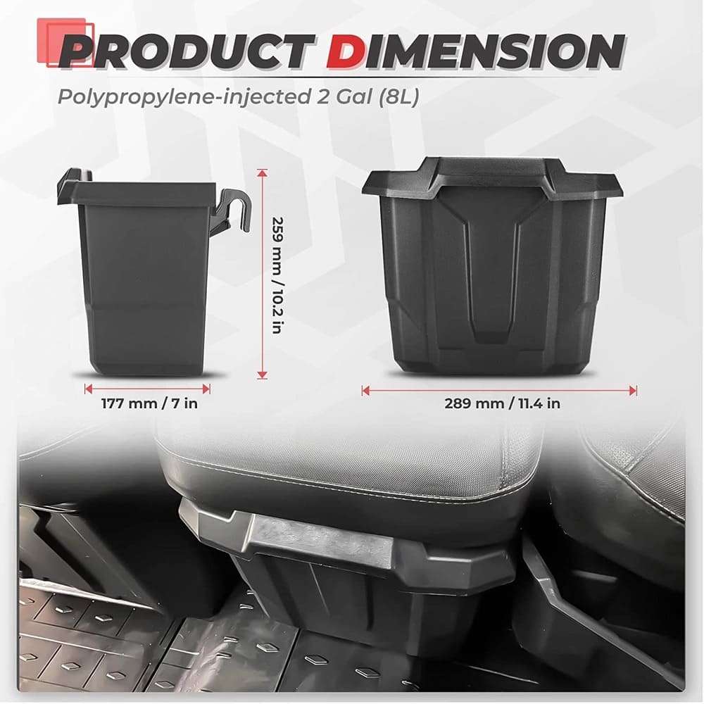 Kemimoto Can-Am Defender/Defender Max Center Underseat Storage Bin
