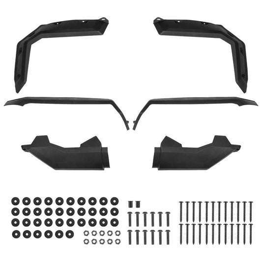 Kemimoto Can Am Defender Front and Rear Extended Mud Guards