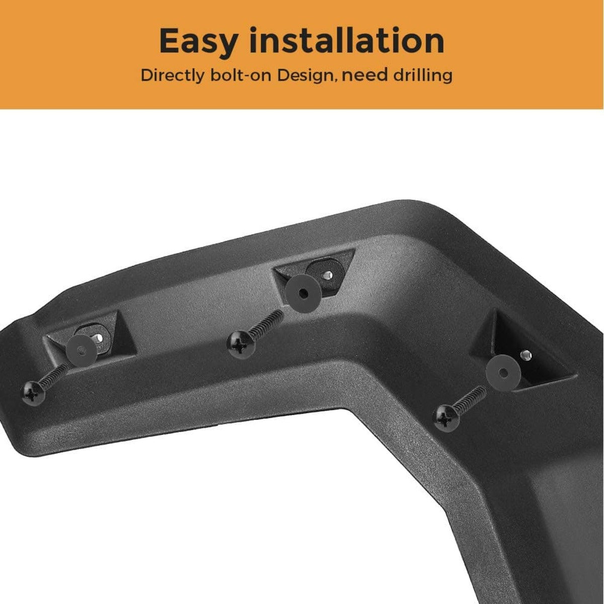 Kemimoto Can Am Defender Front and Rear Extended Mud Guards