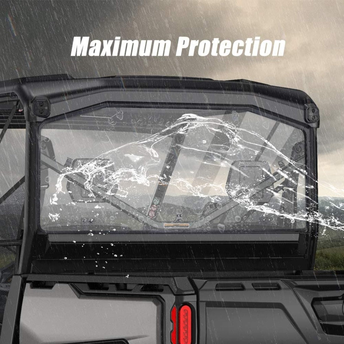 Kemimoto Can Am Defender HD 5/8/ 10/ Max Rear Windshield
