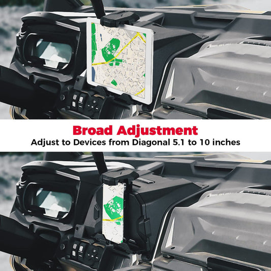 Kemimoto Can-Am Defender HD5/8/10 Electric Device Tablet Holder