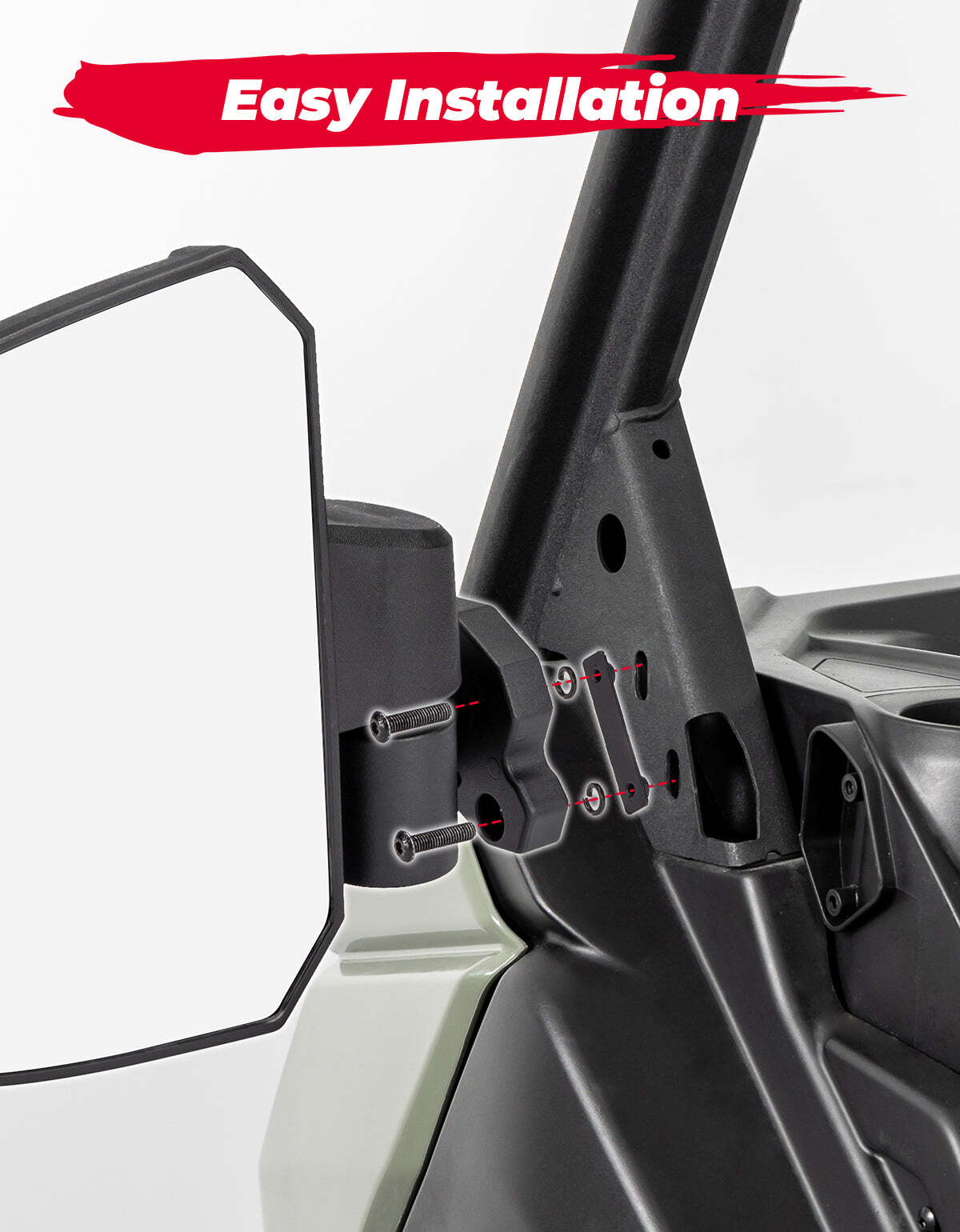 Kemimoto Can Am Defender / Max One Pair Side Mirrors