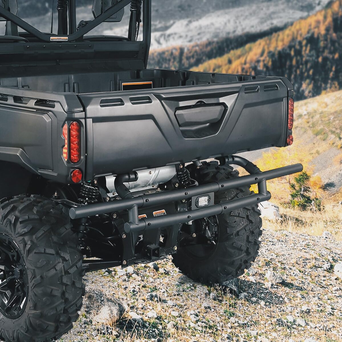 Kemimoto Can Am Defender Rear Bumper With Light