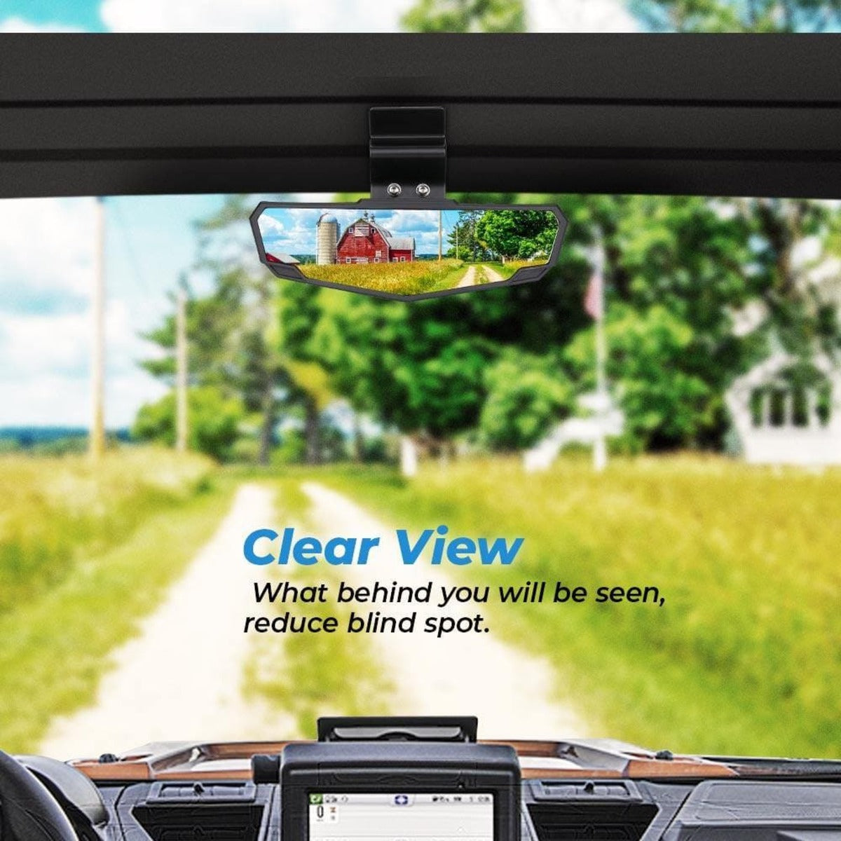 Kemimoto Can-Am Defender/Ranger UTV Rear View Mirror