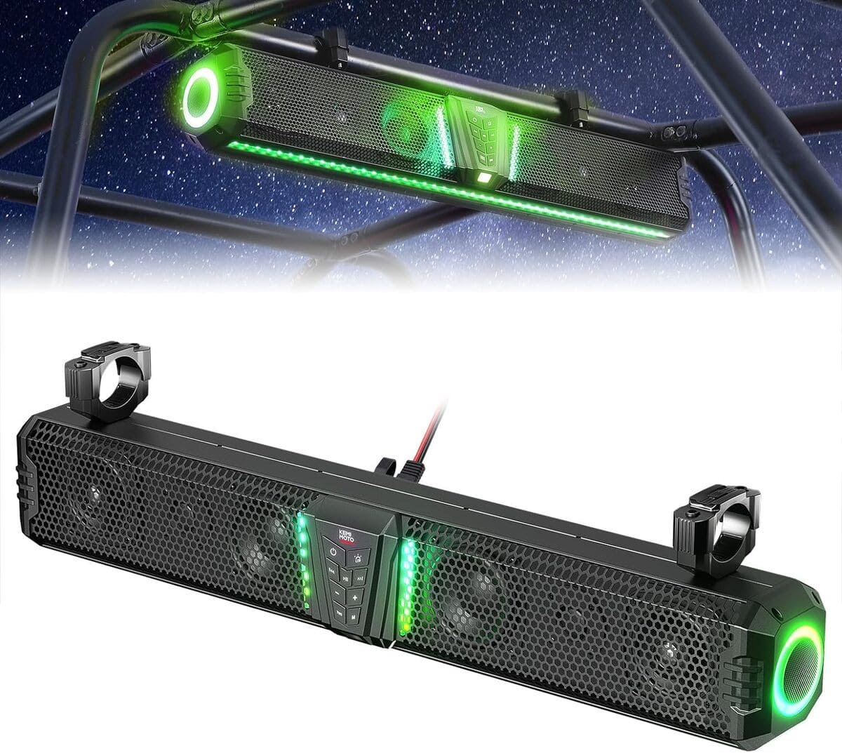 Kemimoto Can-Am Maverick Midnight Sound Bar