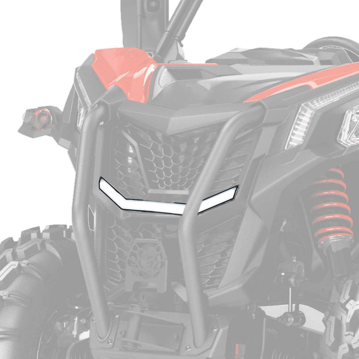 Kemimoto Can-Am Maverick Trail/Sport Front Grille Light LED Accent Light